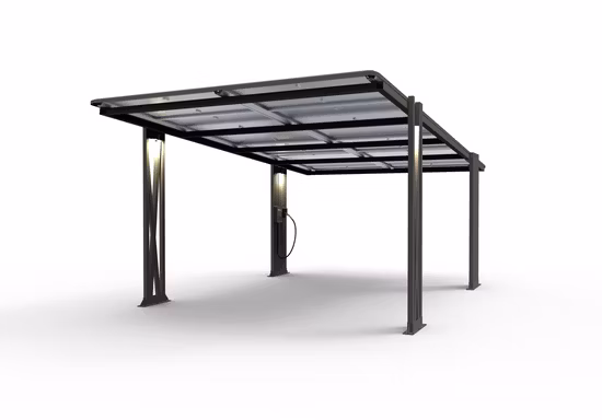Painel solar carports dossel painel solar kit carport sistema solar com estrutura de montagem