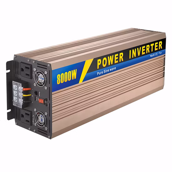 Armazenamento de onda pura de turbina 3kVA 24V fora da grade Conversores de alta frequência para caravana Venda quente Inversor industrial